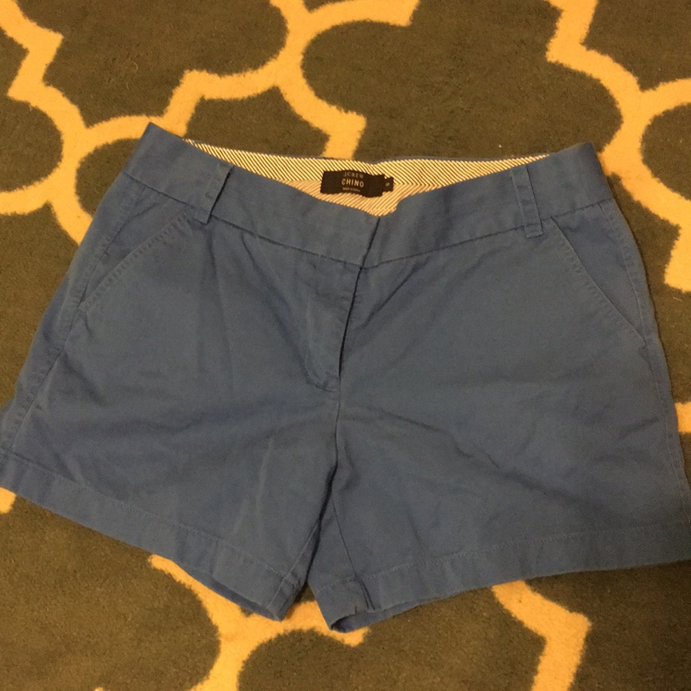 Blue J Crew Chino Shorts